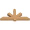 Ekena Millwork Kennewick Timber Gable Bracket, Western Red Cedar, 60"W x 30"H x 5 1/2"D x 5 1/2"F, 12/12 Pitch GBW060X30X0606KEN00SWR - alternate 4
